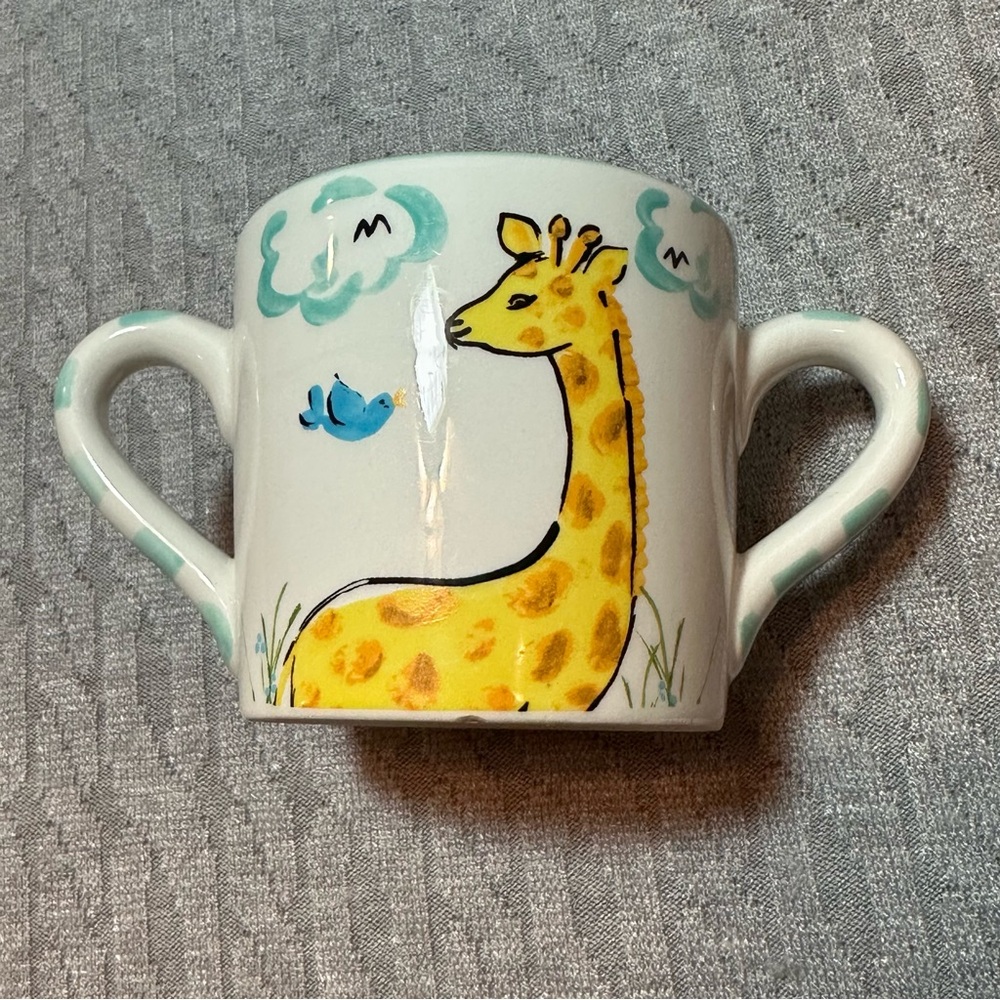 Rare Goodness Gracious Giraffe Double-Handled Mug Child of God